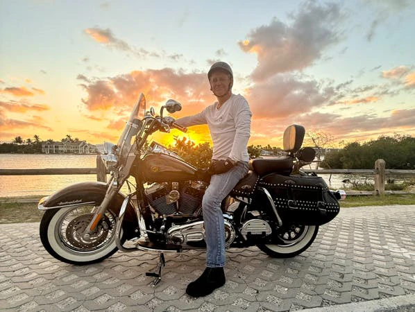 Mark Strachan enjoys traveling and being outdoors.