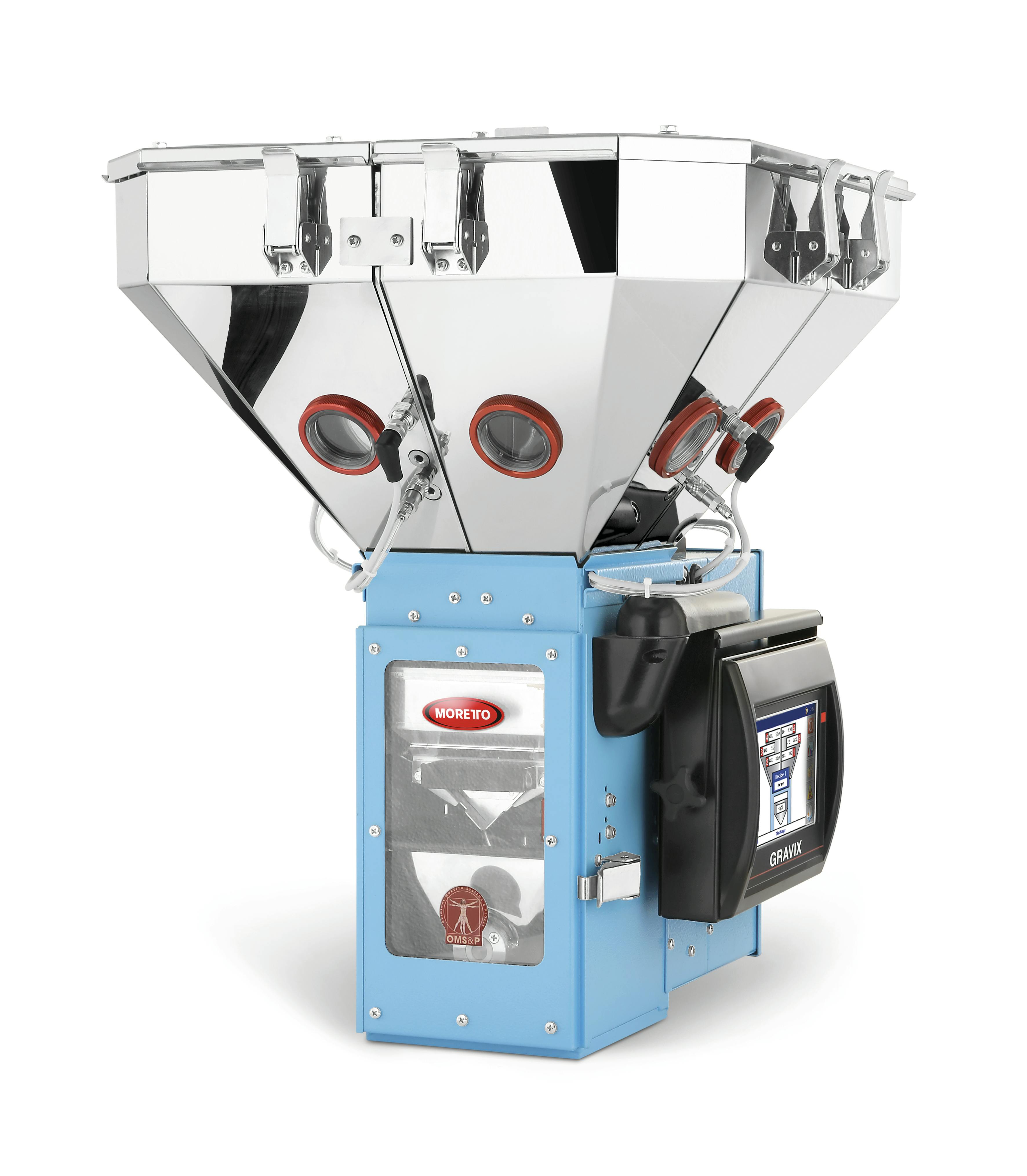 The DGM Gravix 50 is the latest model in Moretto's series of gravimetric batch dosing systems.