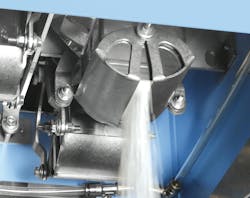Moretto's DGM Gravix systems have double-eyelid shutter valves for precise dispensing of resin, regrind or additives. Moretto's DGM Gravix systems have double-eyelid shutter valves for precise dispensing of resin, regrind or additives.