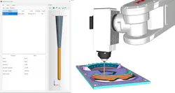 RoboDK CAM offers precision tool and holder management. RoboDK CAM offers precision tool and holder management.