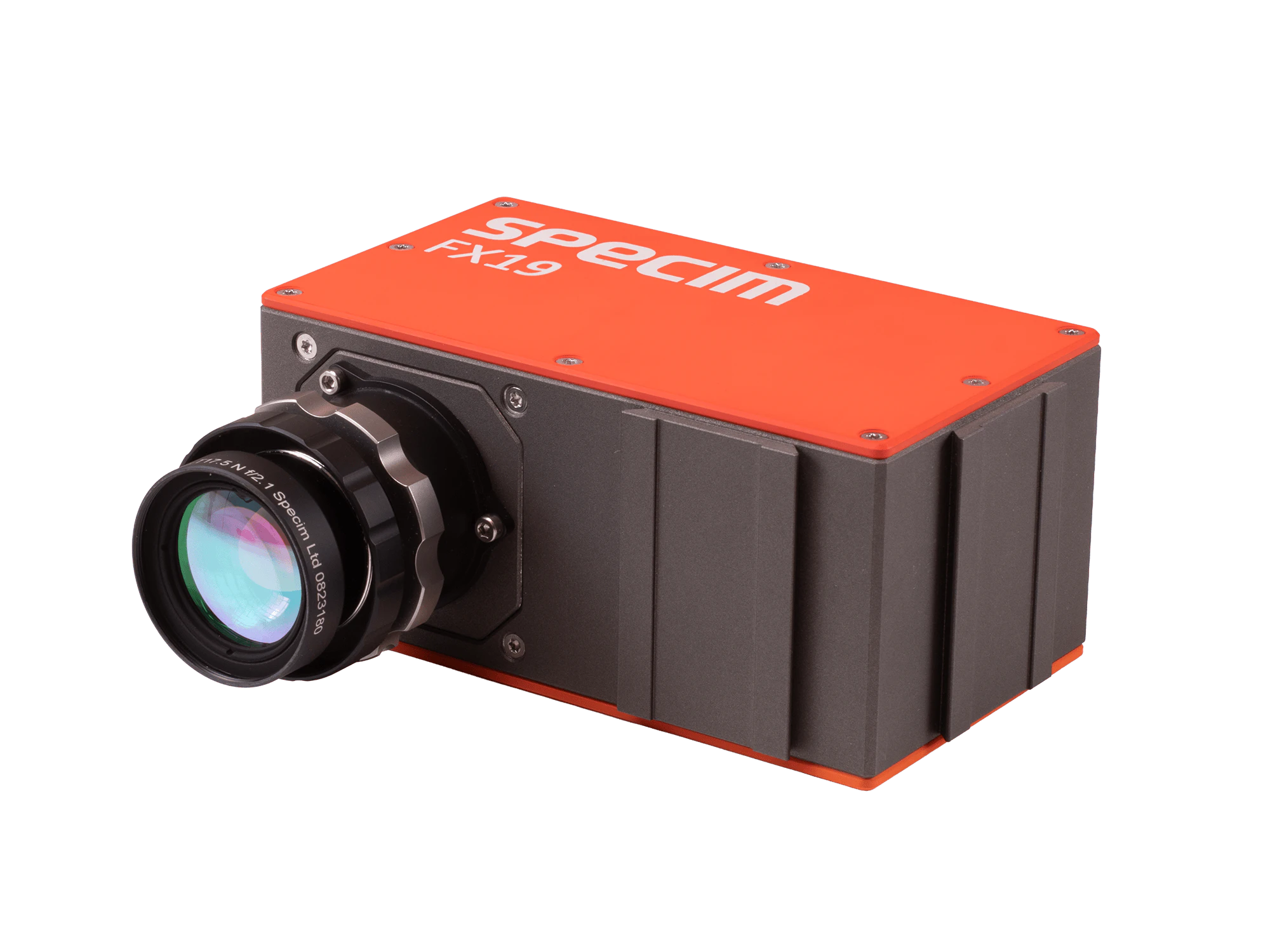 Specim's FX 19 hyperspectral imaging camera operates in the near infrared range.