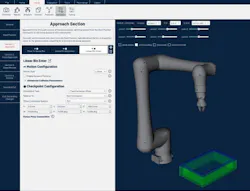 The latest version of Apera Vue robotic vision software offers faster AI training and simulation, greater control over robotic motion and more. The latest version of Apera Vue robotic vision software offers faster AI training and simulation, greater control over robotic motion and more.
