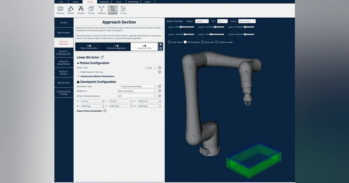 Vuer Software Apera upgrades Vue robot vision software | Plastics Machinery Manufacturing