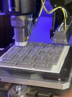 Elite Mold's newest technologies include a 3D printer from Mantle Inc., San Francisco, which can shape H13 steel for cavities and mold components. Elite Mold's newest technologies include a 3D printer from Mantle Inc., San Francisco, which can shape H13 steel for cavities and mold components.