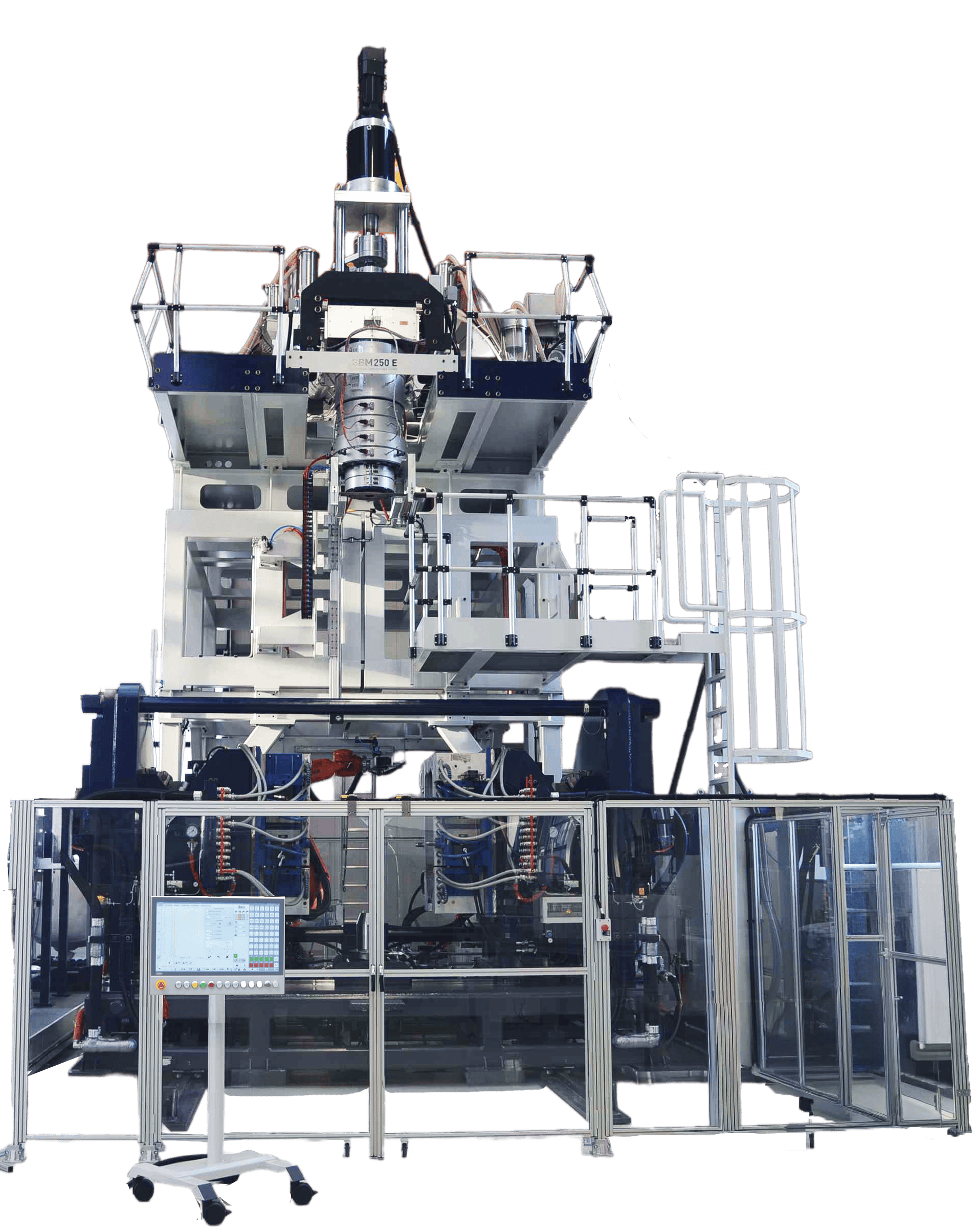 At K 2025, BBM debuted a user-friendly, AI-powered control system for its blow molding machines.