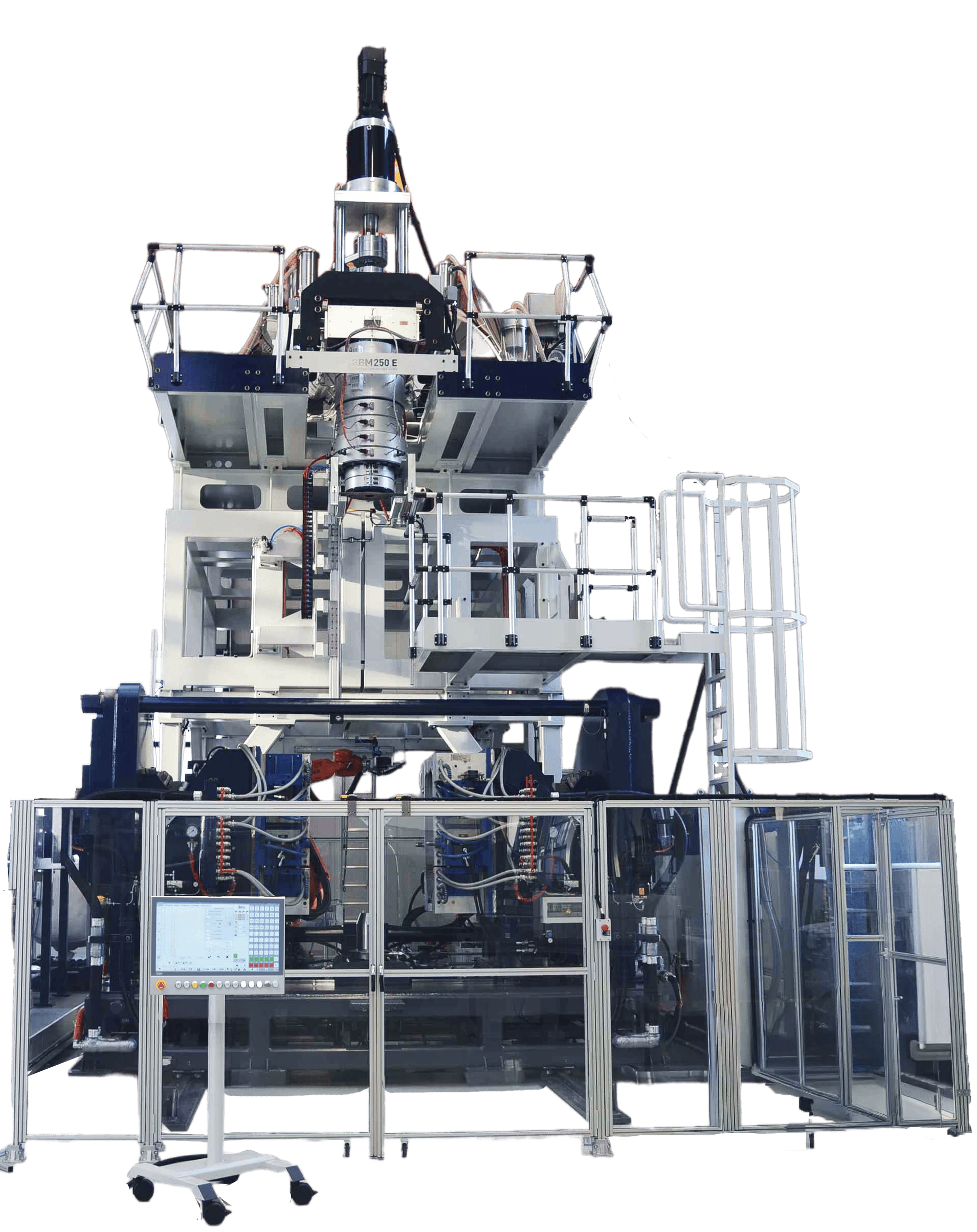 At K 2025, BBM debuted a user-friendly, AI-powered control system for its blow molding machines.