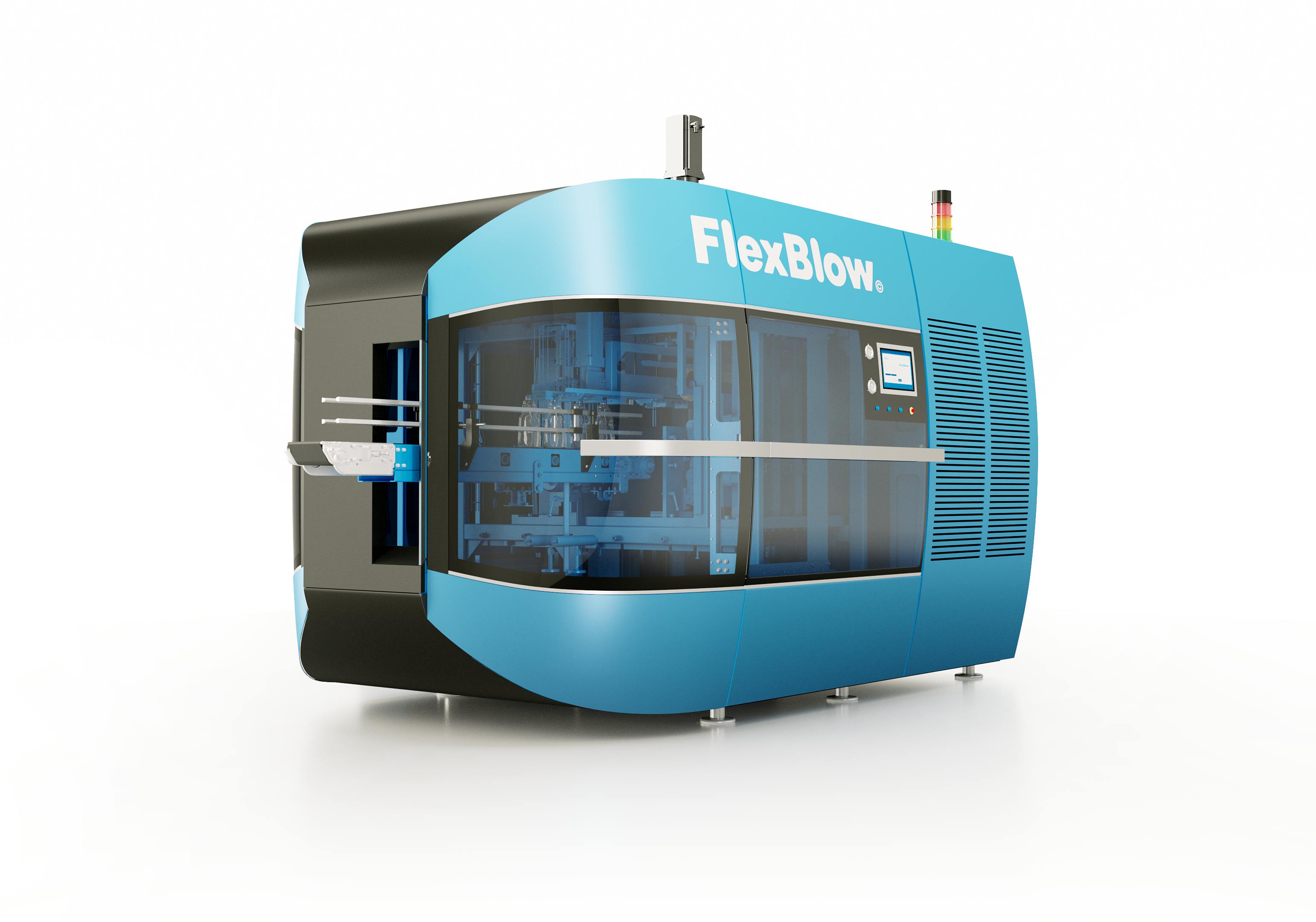 FlexBlow 2 allows easy mold changes