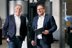 Ralph Klose, left, has taken over the position of CEO of the Citex Group from his father, Reinhard Klose, right. Ralph Klose, left, has taken over the position of CEO of the Citex Group from his father, Reinhard Klose, right.