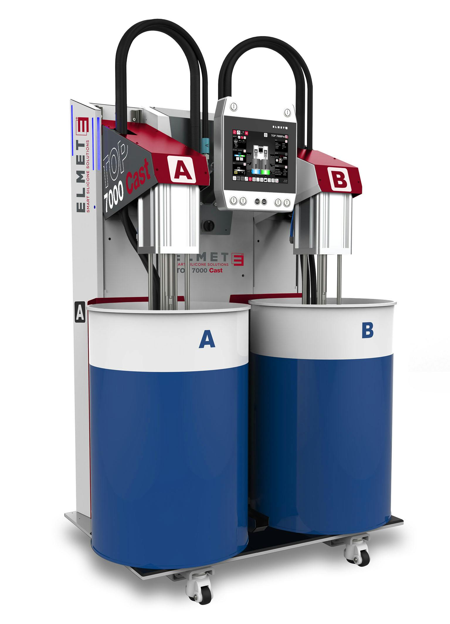 The Top 7000 Cast LSR dosing system is for casting, coating and manual molding applications.