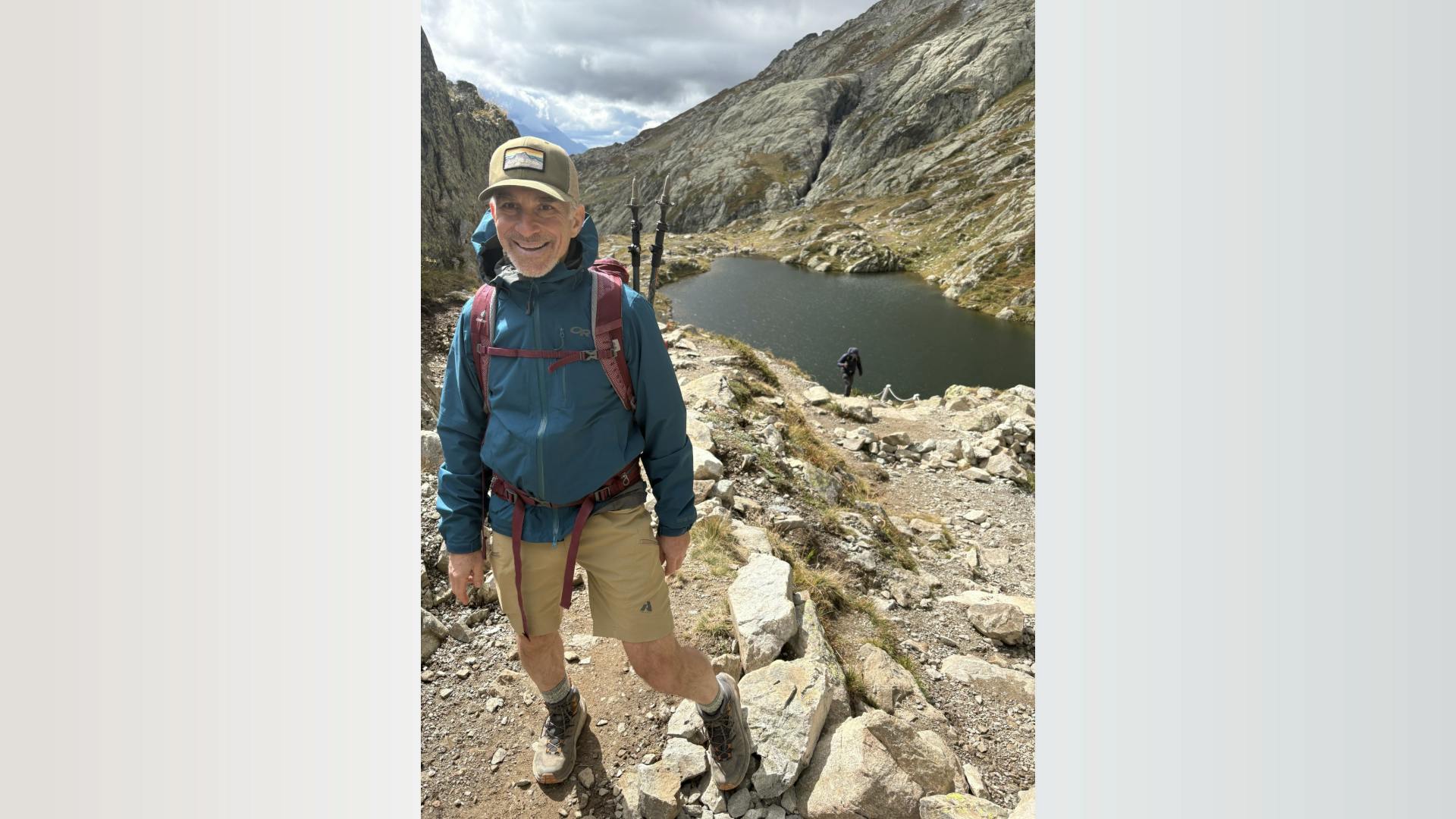 Ken Shuman, his wife and friends hiked 111 miles around Mont Blanc in Switzerland in 10 days. 'It was kind of invigorating and exhausting at the same time. So beautiful, I love that stuff,&rdquo; he said.