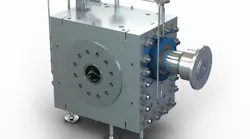 Nordson BKG's PolyNeo melt pump is engineered to reduce shear for smoother flow and better material integrity.