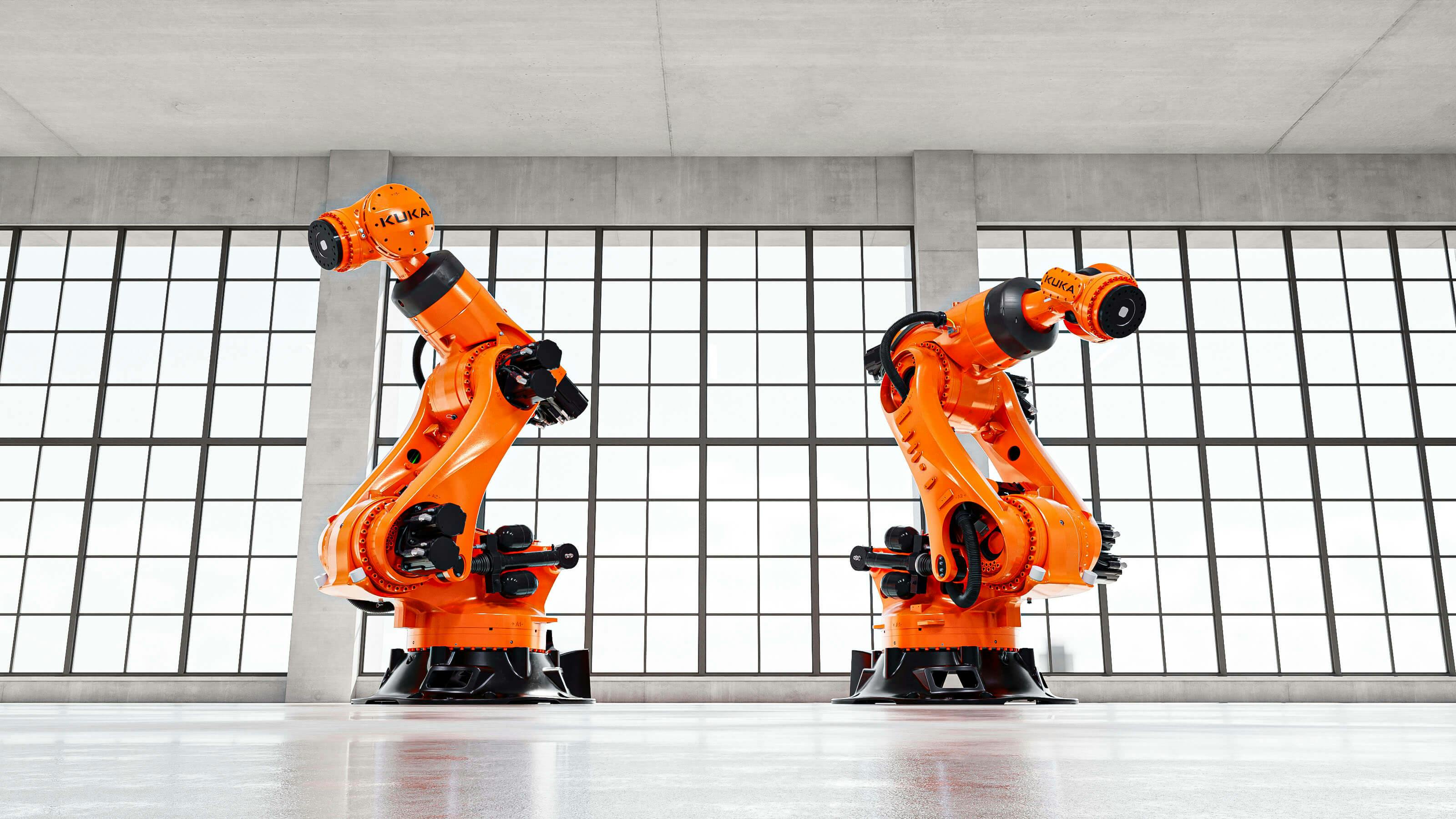 Kuka's KR Titan Ultra heavy-duty industrial robot is built for continuous operation and maximum uptime.