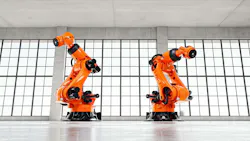 Kuka's KR Titan Ultra heavy-duty industrial robot is built for continuous operation and maximum uptime. Kuka's KR Titan Ultra heavy-duty industrial robot is built for continuous operation and maximum uptime.