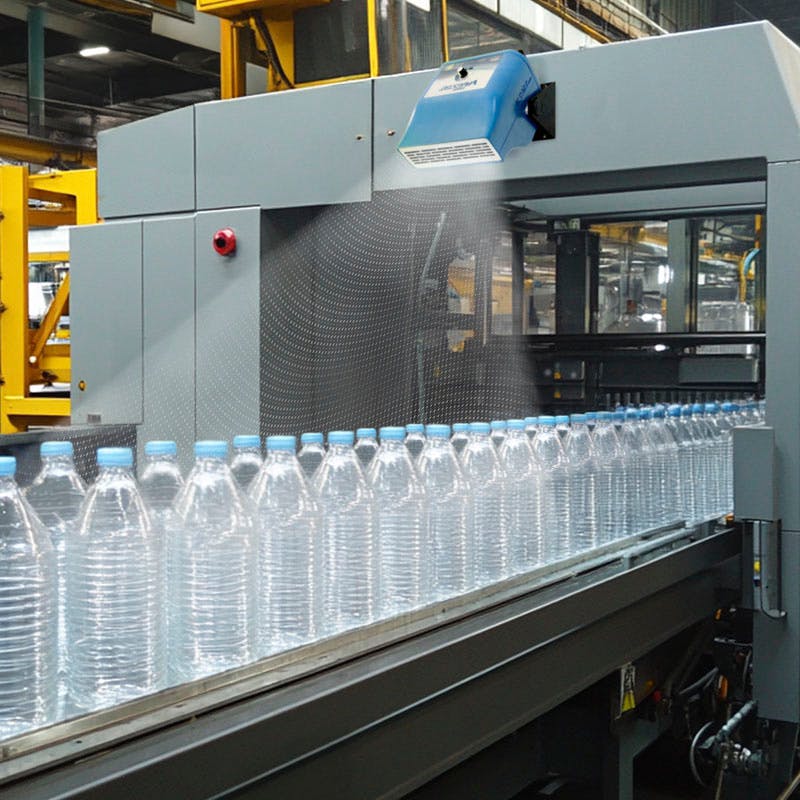 Exair's Varistat Benchtop Ionizer eliminates static without the need for compressed air.