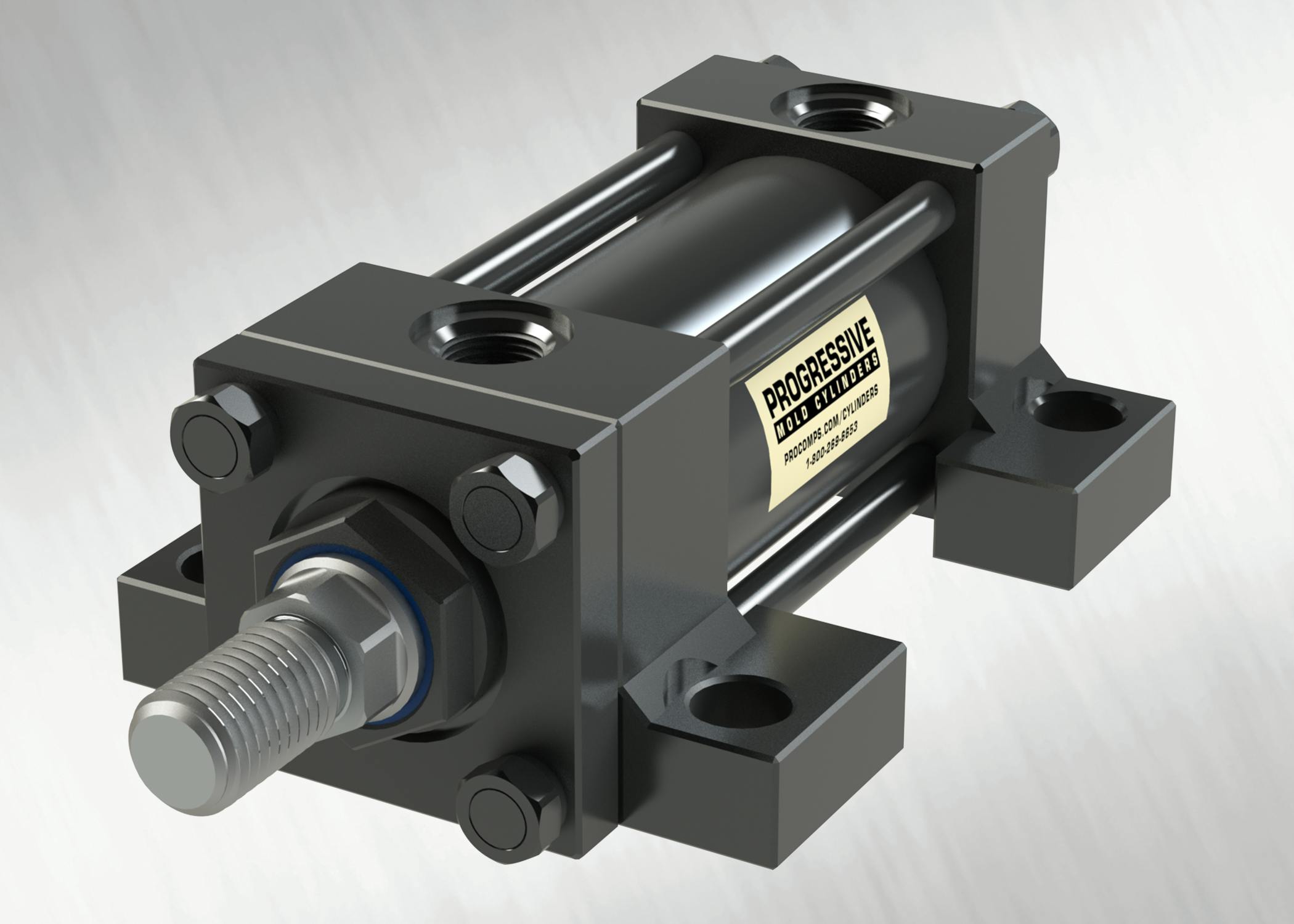 Progressive Components' new mold cylinders replace existing hydraulic cylinders.