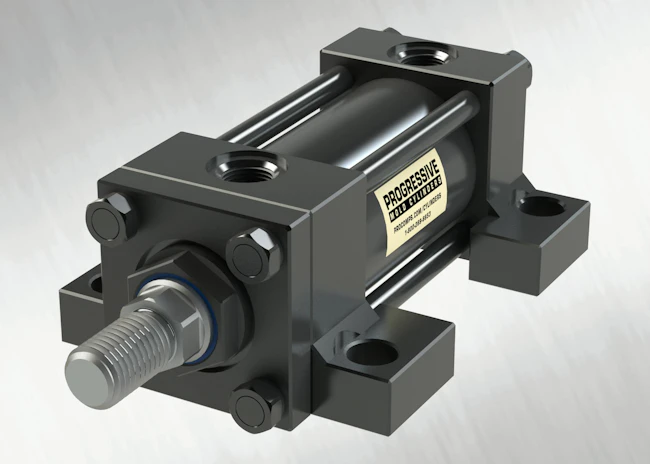 Progressive Components' new mold cylinders replace existing hydraulic cylinders.