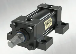 Progressive Components' new mold cylinders replace existing hydraulic cylinders. Progressive Components' new mold cylinders replace existing hydraulic cylinders.