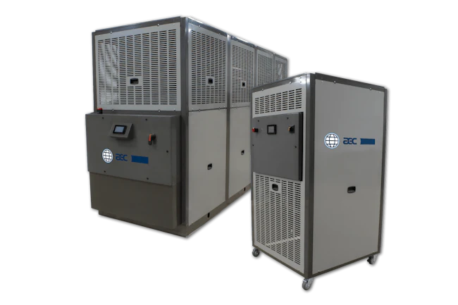 AEC has redesigned and upgraded its GPL packaged chillers.