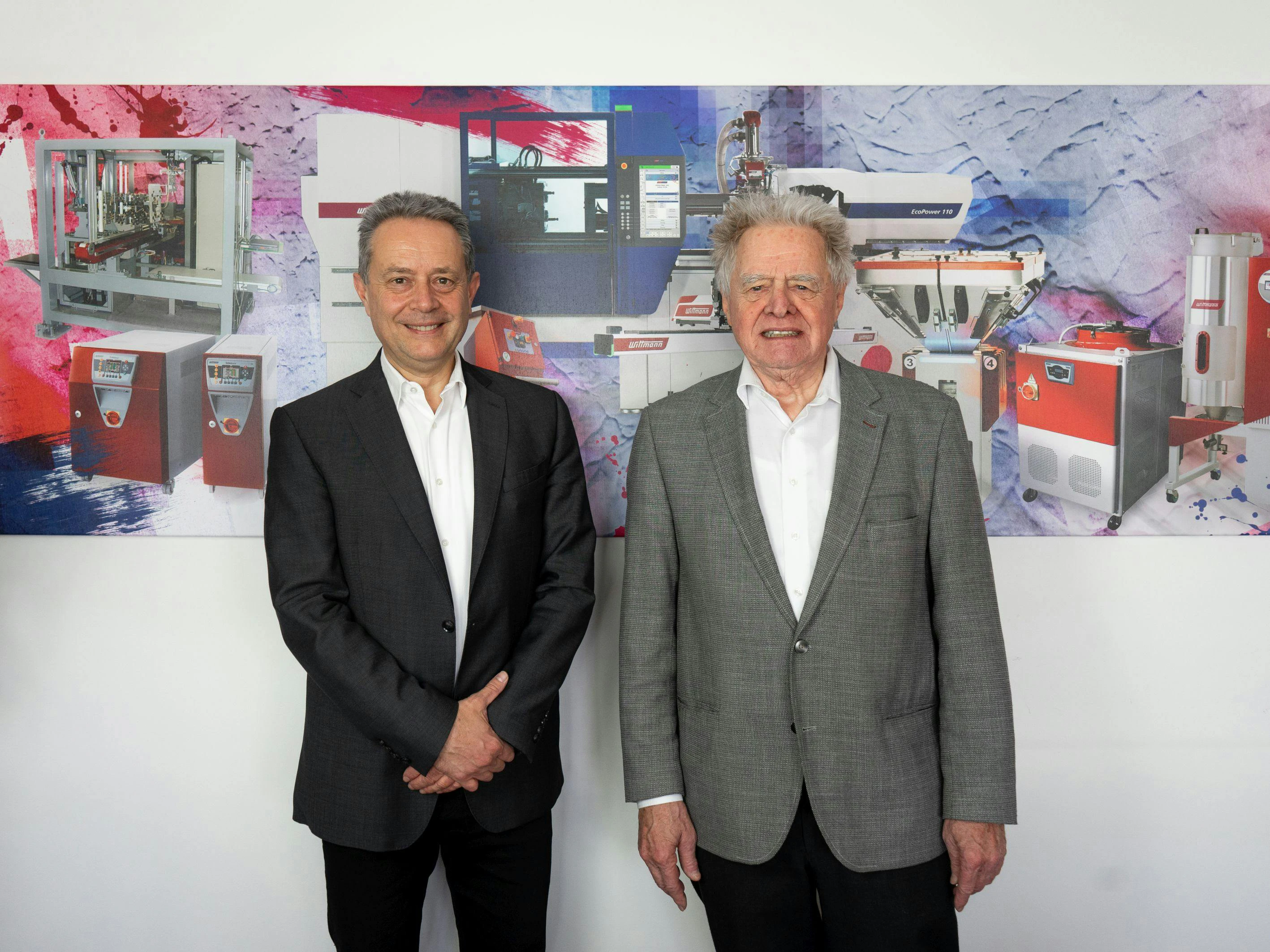 Starting in May, Michael Wittmann (left) and Werner Wittmann will jointly manage all business divisions of the Wittmann Group.