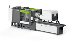 Distribution of Engel's Wintec E-win all-electric injection molding machines is expanding beyond Asia. Distribution of Engel's Wintec E-win all-electric injection molding machines is expanding beyond Asia.
