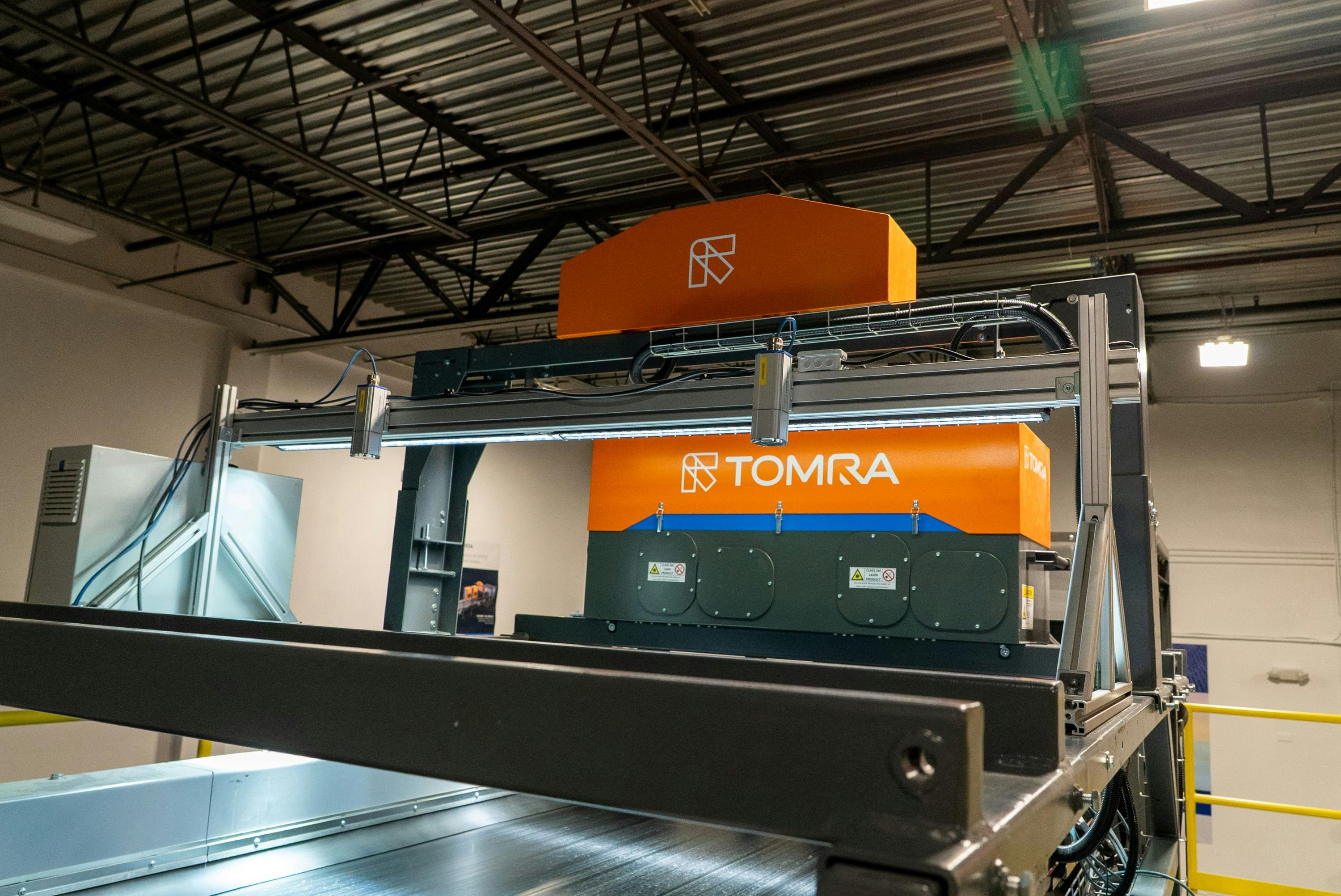 Tomra's GainNext sorting solution for recycling