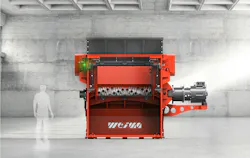 Weima's W5.22 shredder is the third and largest in the line.