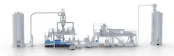 Coperion's recycling system for rPET. Coperion's recycling system for rPET.