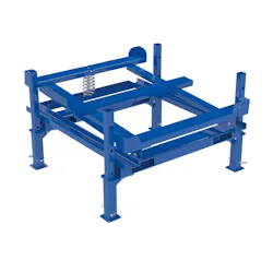 These IBC tilt stands are spring-loaded and come in several versions. These IBC tilt stands are spring-loaded and come in several versions.