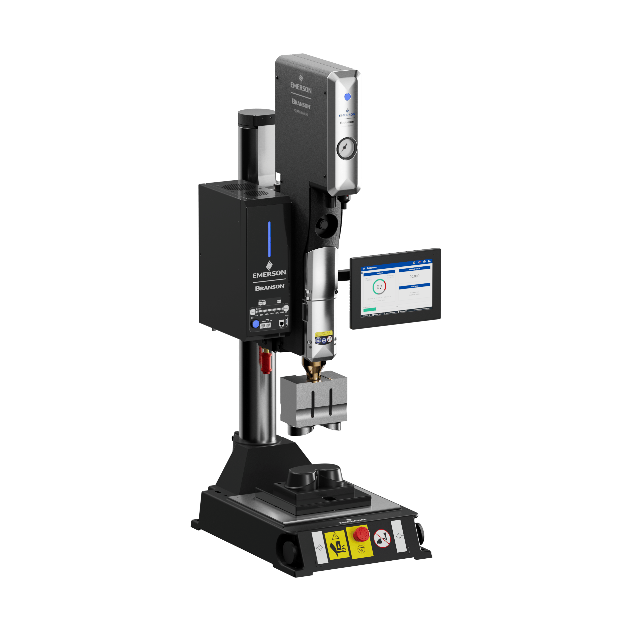 Branson's Polaris welding system has added two new actuators to expand its performance capabilities.