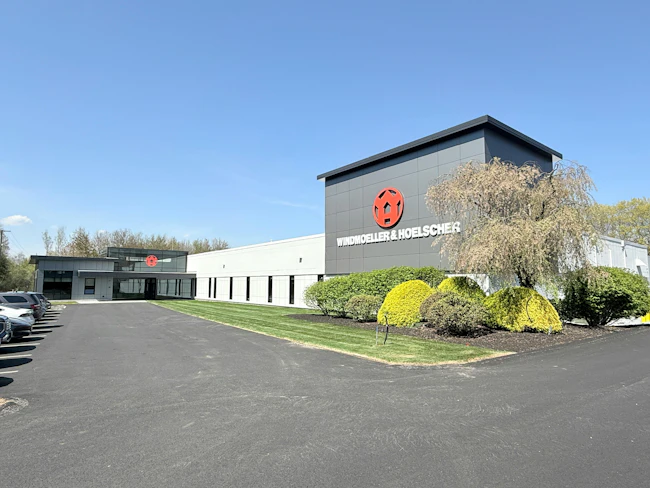 Windmoeller & Hoelscher's recently completed expansion adds warehouse and office space.