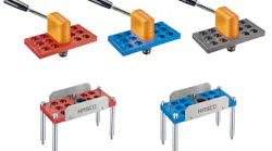 Hasco's multi-coupling systems now come with colored base plates for better process reliability.