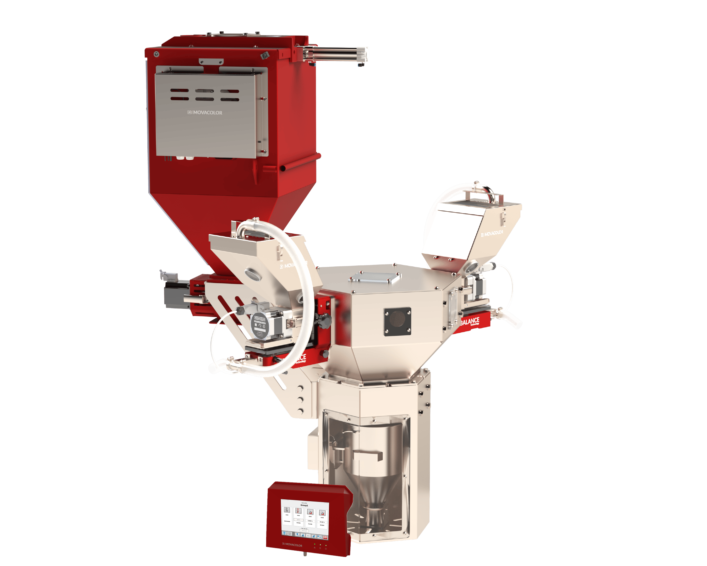 This blender from Movacolor is tailored for demanding extrusion applications.