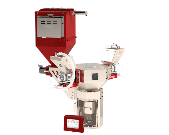 This blender from Movacolor is tailored for demanding extrusion applications.