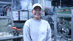 Ki Blu Moo, from Myanmar, is one of 43 immigrants working at Confer Plastics out of a workforce of 160. Ki Blu Moo, from Myanmar, is one of 43 immigrants working at Confer Plastics out of a workforce of 160.