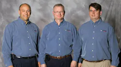Absolute Haitian founders (from left) Nate Smith, Glenn Frohring and Mike Ortolano