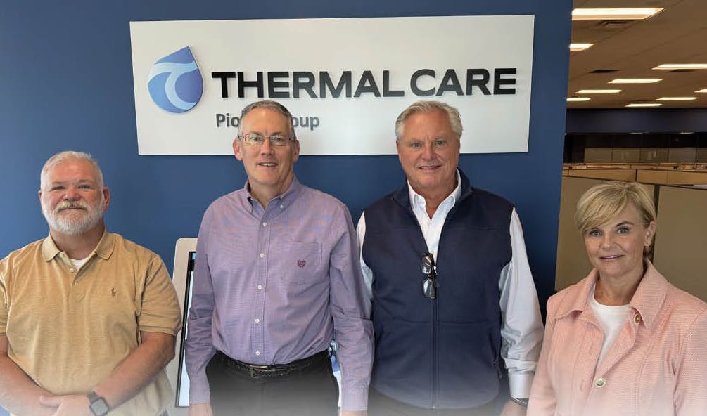 Advance Technology Systems' Bud Carter, Alex Bowden, Brian Spell and Sherri Stubbs (left to right).