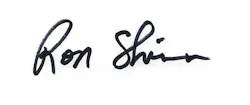 Ron Shinn signature