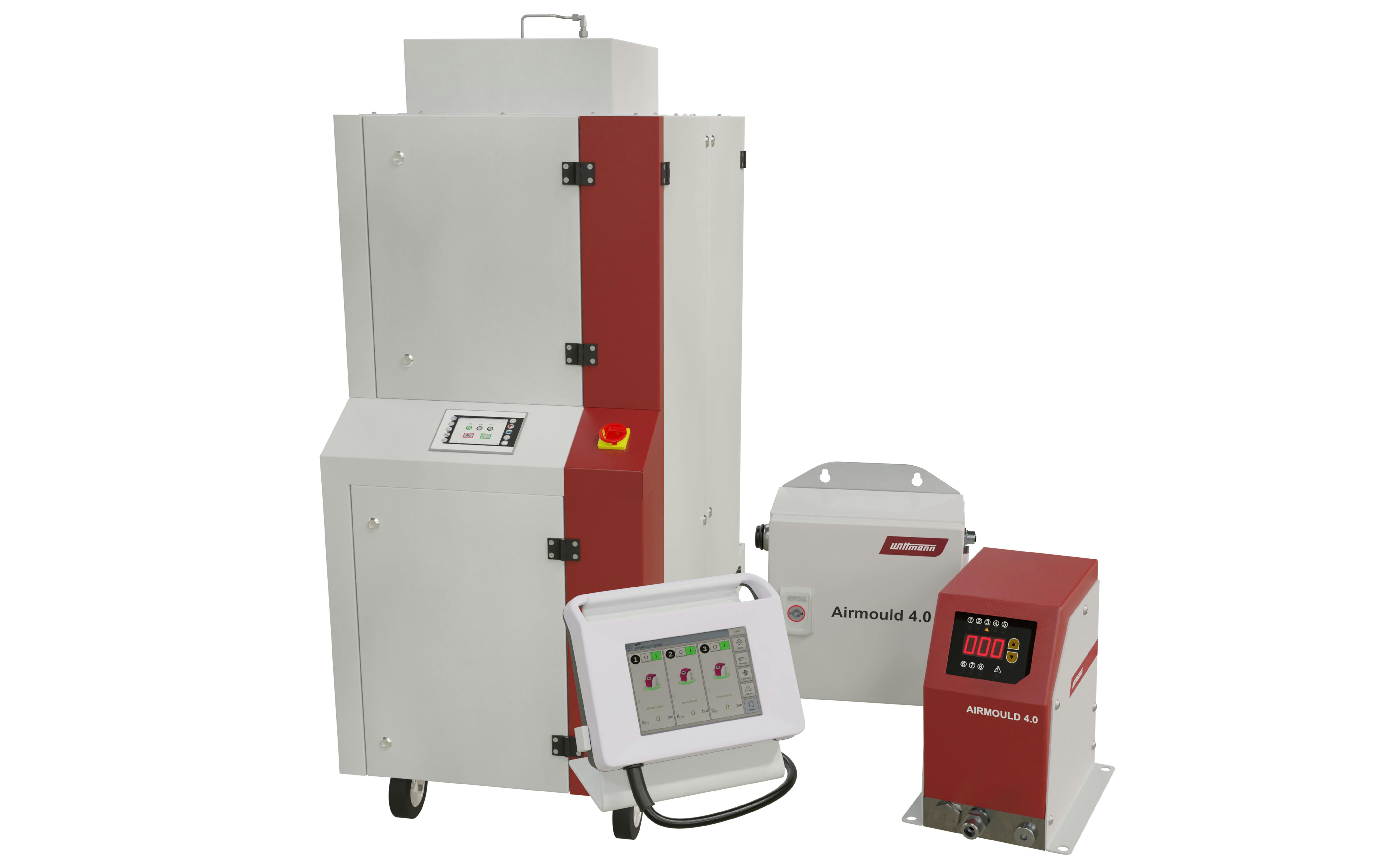 Wittmann has upgraded its Airmould Starter Package Plus with a pressure generator.
