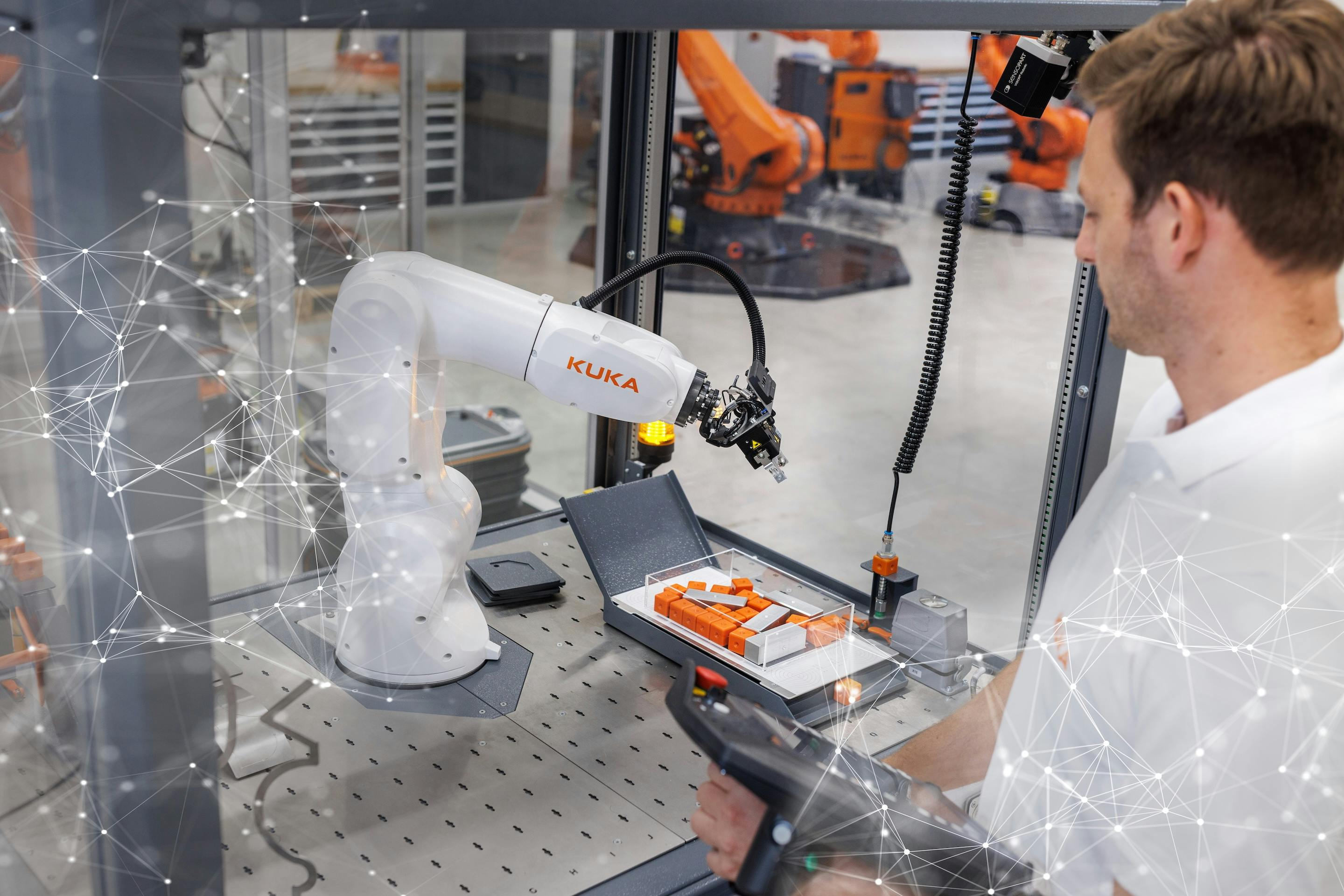 Kuka's AMP software enables faster and more flexible deployment of intelligent automation.