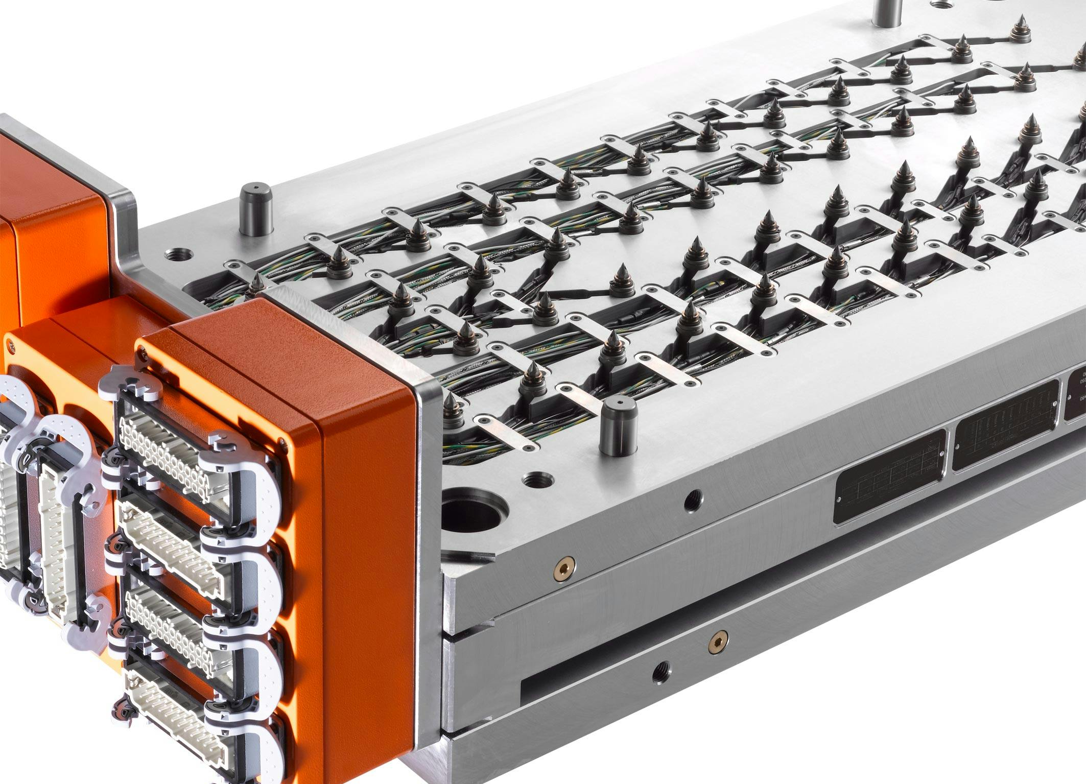 Hasco's H4400 hot runner system is tailored for the mold and application.
