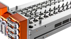 Hasco's H4400 hot runner system is tailored for the mold and application.
