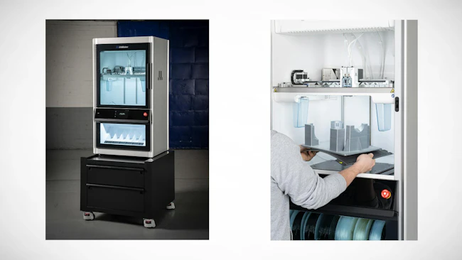 UltiMaker's Factor 4 Plus is built for speed and traceability in continuous production.