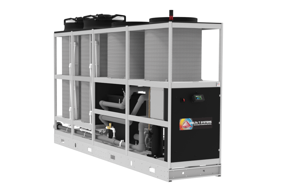 The Dry Cooler/Chiller Combo from Delta T Systems is more efficient than two separate systems and simplifies control.