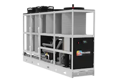 The Dry Cooler/Chiller Combo from Delta T Systems is more efficient than two separate systems and simplifies control.