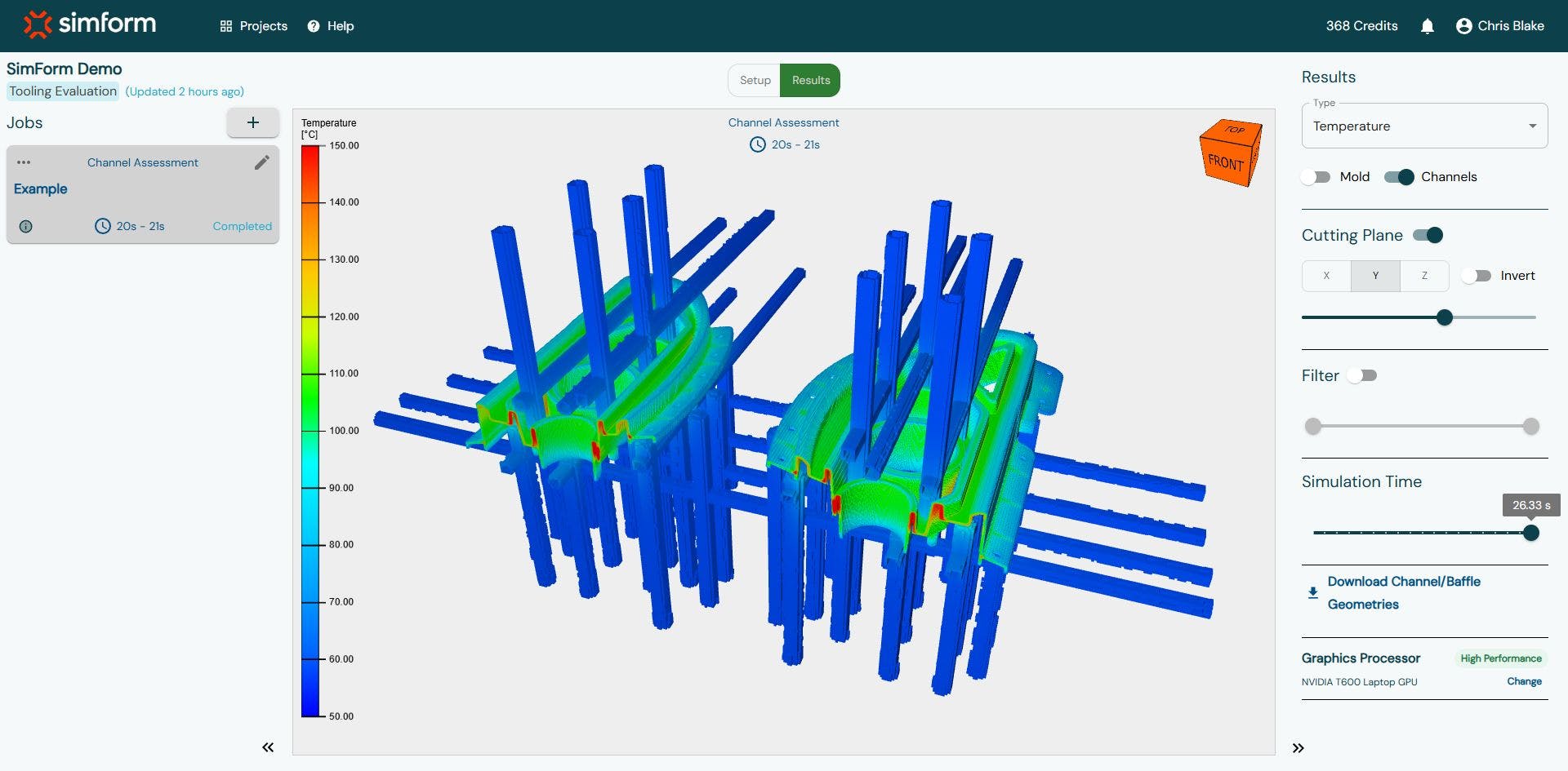 Maya HTT's SimForm software now generates simulations faster thanks to a visualization library.