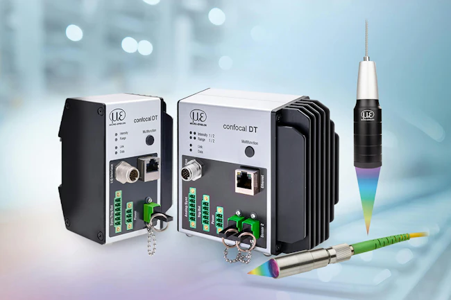 The Micro-Epsilon confocalDT IFS2404-18 is useful for quality control, process monitoring or machine condition monitoring.