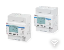 The EM630 W (left) and EM640 W energy analyzers from Carlo Gavazzi help users monitor energy consumption of their equipment.
