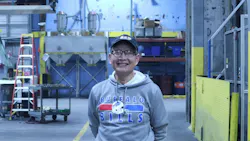 Immigrants comprise about one-quarter of Confer Plastics' workforce. They hail from countries around the world, including Vietnam, Myanmar, Sudan, Iran, Jamaica, Thailand, South Korea and Bosnia. Pictured is employee Hoa Bui, who was born in Vietnam.