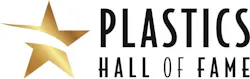 Plastics Hall of Fame logo with gold star