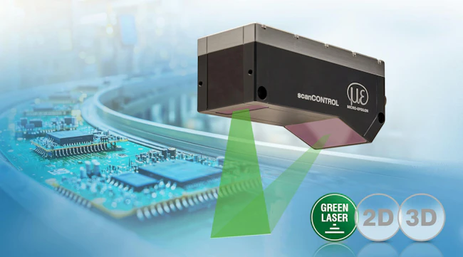 Micro-Epsilon's ScanControl 8500 works on profiles or molded components.